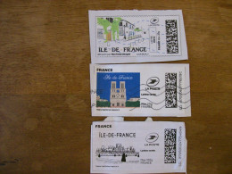 FRANCE 3tp Imprimes Ile De France - Druckbare Briefmarken (Montimbrenligne)