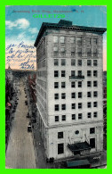 MANCHESTER, NH - AMOSKEAG BANK BLDG - TRAVEL IN 1914 - - Manchester