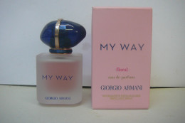 GIORGIO ARMANI " MY WAY" VAPO RECHARGEABLE  30 ML EDP  LIRE ET VOIR!! - Non Classificati