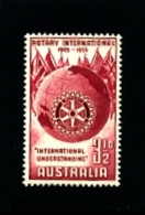 AUSTRALIA - 1955  ROTARY INTERNATIONAL  MINT NH - Nuovi