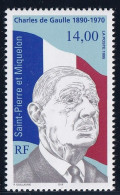 Thème Général De Gaulle - St Pierre Et Miquelon N°622 - Neuf ** Sans Charnière - TB - De Gaulle (Général)