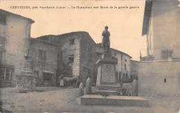 CPA 42 CERVIERES / MONUMENT AUX MORTS - Other & Unclassified