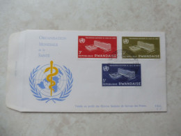 Fdc Rwanda 1966  Congo / Fdc  158/160 Perfect - Lettres & Documents