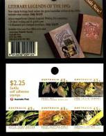 AUSTRALIA - 1992  THREATENED SPECIES SELF-ADHESIVE SHEETLET OF 5  MINT NH - Blokken & Velletjes