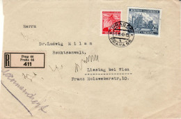 BOHEMIA & MORAVIA 1940 R - LETTER SENT FROM PRAG TO LIESING - Briefe U. Dokumente