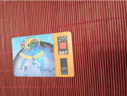 Happy Prepaidcard Belgium Used  Rare - Cartes GSM, Recharges & Prépayées