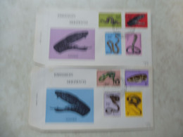 Fdc Rwanda 1967  Congo / Fdc  191/198 Perfect - Lettres & Documents