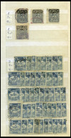 LEIPZIG O,BrfStk , 1886-97, Partie Von 340 Werten, Mit C 7,9, D 7, Aus F 2-19, U.a. Mit Mi.Nr. 19 (79x), Dabei Viele Far - Privatpost