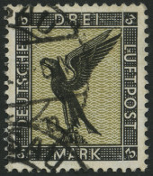 Dt. Reich 384 O, 1926, 3 M. Adler, Pracht, Mi. 120.- - Used Stamps