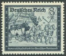 Dt. Reich 889III , 1944, 8 Pf. Alte Postkutsche Mit Plattenfehler Punkt Zwischen S Und R Von Deutsches Reich, Postfrisch - Other & Unclassified