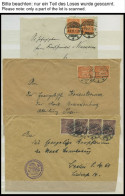 DIENSTMARKEN 1920-22, Sammlung Von 39 Verschiedenen Belegen, Fast Nur Prachterhaltung - Dienstmarken