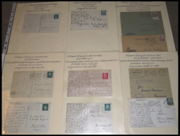 SAMMLUNGEN 1928-1940, Sammlung Maschinenstempel Von Westerland, 14 Belege Meist Pracht - Lettres & Documents