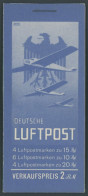 ZUSAMMENDRUCKE MH 20.2 , 1931, Markenheftchen Flugpost, Ohne ONr., Nicht Durchgezähnt, Pracht, Mi. 1300.- - Se-Tenant