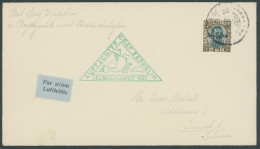 ZEPPELINPOST 114C BRIEF, 1931, Islandfahrt, Isländische Post, Mit Sondermarke 2 Kr., Prachtbrief In Die Schweiz - Poste Aérienne & Zeppelin