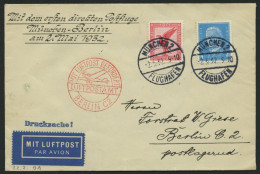 SPÄTERE FLÜGE (SPF) 2.5.1932, München-Berlin, Prachtbrief - Aerei