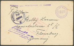 DEUTSCH-NEUGUINEA 1916, Brief Aus Dem Lager Trial Bay, Mit Violettem Zensurstempel L4 LIEUT.COL. GERMAN CONCENTRATION CA - Nuova Guinea Tedesca