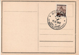 BOHEMIA & MORAVIA 1942 POSTCARD WITH POSTMARK - Briefe U. Dokumente
