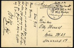 MSP VON 1914 - 1918 235 (2. Halbflottille Der Handelsschutzflottille), 9.1.1918, Feldpost-Ansichtskarte Von Bord Der S.M - Marítimo