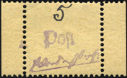 GROSSRÄSCHEN 3S , 1945, 5 Pf. Auf Gelb Mit Seitenrändern, Falzrest, Pracht, Gepr. Kunz, Mi. 1200.- - Altri & Non Classificati