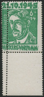 MECKLENBURG-VORPOMMERN 20a , 1945, 6 Pf. Hellgrün Faschismus Mit Senkrechter Doppelzähnung, Unterrandstück, Pracht - Sonstige & Ohne Zuordnung