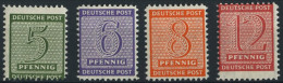 WEST-SACHSEN 116-19BX , 1945, Roßwein, Gezähnt L 111/4-111/2, Wz. 1X, Prachtsatz, Gepr. Ströh/Dr. Jasch, Mi. 170.- - Sonstige & Ohne Zuordnung