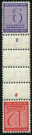 WEST-SACHSEN SK Zd 6 , 1945, Versuchszähnung 6 + Z + Z + 12, Pracht, Mi. 60.- - Autres & Non Classés