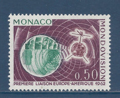 Monaco - YT N° 612 ** - Neuf Sans Charnière - 1963 - Neufs