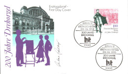 BERLIN FDC 1990 200 ANS D'ORGUE DE BARBARIE - 1981-1990