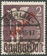 BERLIN 34 O, 1949, 2 M. Rotaufdruck, Normale Zähnung, Pracht, Gepr. D. Schlegel, Mi. 280.- - Sonstige & Ohne Zuordnung