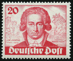 BERLIN 62 , 1949, 20 Pf. Goethe, Pracht, Mi. 150.- - Ongebruikt