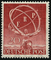 BERLIN 71 , 1950, 20 Pf. ERP, Pracht, Mi. 100.- - Oblitérés