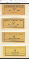 MARKENHEFTCHEN MH , 1962-89, Sammlung Von 47 Verschiedenen Postfrischen Markenheftchen Aus MH 3 - 15, Prachterhaltung, M - Se-Tenant