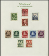 SAMMLUNGEN O, BRIEF, Komplette, Sauber Gestempelte Sammlung Von 1950-90 In 2 Bänden, Dazu Diverse Belege, Prachterhaltun - Collezioni