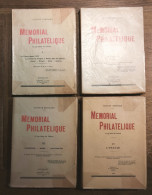 RC 25716 MÉMORIAL PHILATELIQUE GUSTAVE BERTRAND VOLUME I À IV COMPLET SUR LES TIMBRES D'EUROPE - Philately And Postal History