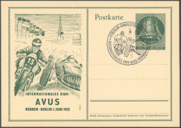 GANZSACHEN P 30 BRIEF, 1952, 10 Pf. Glocke Rechts, Leer Gestempelt Mit Sonderstempel, Pracht, Mi. 120.- - Other & Unclassified