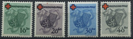 RHEINLAND PFALZ 42-45 , 1949, Rotes Kreuz, Prachtsatz, Mi. 85.- - Sonstige & Ohne Zuordnung