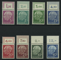 BUNDESREPUBLIK 179-260y , 1960, Heuss Lumogen, Alle Mit Oberrand, Prachtsatz - Nuevos