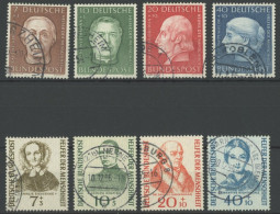 BUNDESREPUBLIK 200-03,221-25 O, 1954/5, Helfer Der Menschheit V Und VI, 2 Prachtsätze, Mi. 100.- - Other & Unclassified