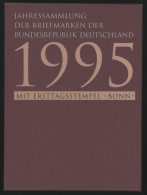 JAHRESSAMMLUNGEN Js 3 BrfStk, 1995, Jahressammlung, Pracht, Mi. 160.- - Sonstige & Ohne Zuordnung