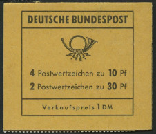 MARKENHEFTCHEN MH 16b , 1972, Markenheftchen Unfallverhütung, Deckel D, Postgebühren Stand 1.7.1972, Pracht, Mi. 75.- - Sonstige & Ohne Zuordnung