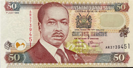 Kenya 50 Shillings, P-36d (01.07.1999) - UNC - Kenya