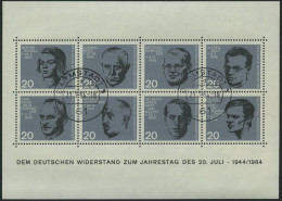 ENGROS Bl. 3 O, 1964, Block 20. Juli, 7x, Pracht, Mi. 105.- - Other & Unclassified