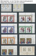 SAMMLUNGEN , In Den Hauptnummern Fast Komplette Postfrische Sammlung Bundesrepublik Von 1991-2000 (Mi.Nr. 1557-2148) In  - Autres & Non Classés