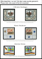SAMMLUNGEN ,o , Komplette Sammlung Bundesrepublik Von 1998-2000 Im Deutschland-plus Falzlosalben, Postfrisch Und Gestemp - Nuovi