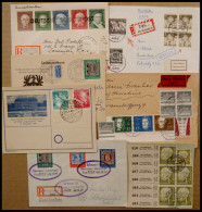 LOTS 1949-67, Kleine Interessante Partie Von 7 Teils Besseren Belegen, Pracht - Other & Unclassified