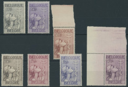 BELGIEN 366-72 , 1933, Tuberkulose, Prachtsatz, Mi. 800.- - Other & Unclassified