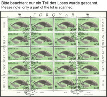 FÄRÖER 194-99,203-06KB O, 1990, 3 Kleinbogensätze, Ersttagsstempel, Pracht, Mi. 340.- - Féroé (Iles)