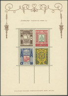 ESTLAND Bl. 1 , 1938, Block Gemeinschaftshilfe III, Postfrisch, Pracht, Mi. 60.- - Estonie