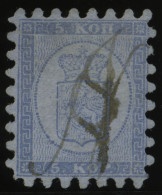 FINNLAND 3A ~ , 1860, 3 A. Hellblau, Lovisa-Federzugentwertung N (Norring), Alle Zungen, Pracht - Other & Unclassified