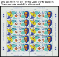 SAMMLUNGEN KB , 1992-2002, Europa In 9 Kleinbogen, Pracht, Mi. 305.- - Usati